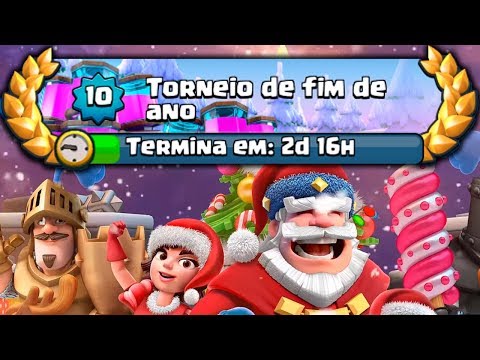 SURPREENDI NO TORNEIO DE FIM DE ANO DO CLASH ROYALE!