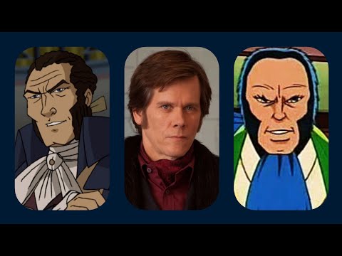 Evolution of "Sebastián Shaw" in Cartoons, Movies and Video Games (Marvel Comics)