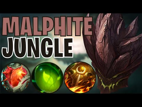 SEASON 13  MALPHITE JUNGLE Jungle & CARRY! -MALPHITE Guide League of Legends jg lol s13