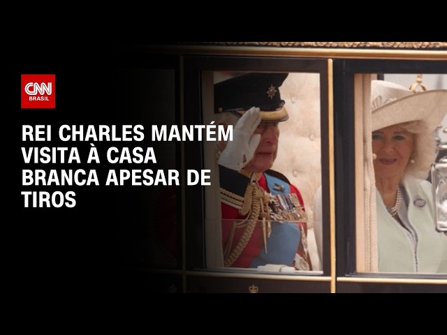Palácio de Buckingham mantém viagem do rei Charles aos EUA | AGORA CNN