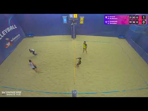 23:55 D.Hurshal / M.Brylliantov - A.Kotelenets / A.Yermakov | Winners Beach Volleyball