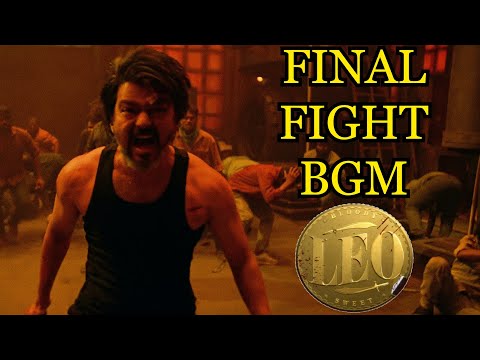 LEO Climax Fight BGM | Leo Background Score | Anirudh | Thalapathy Vijay | Ratata BGM Variation