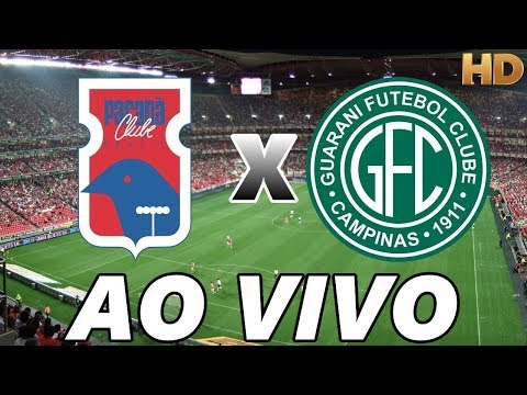 Paraná x Guarani  - AO VIVO - BRASILEIRÃO SÉRIE B