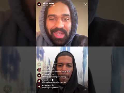 Young Guru and TDE’s MixedbyAli talk Mixed Madness on IG Live