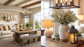 Spring 2026 Rustic Cottage Escape 🌷|  Soft Farmhouse Decor That Feels Effortlessly Beautiful