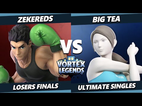 VL 37 Losers Finals - ZekeReds (Little Mac) Vs. Big Tea (Wii Fit Trainer) SSBU Ultimate Tournament