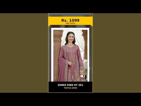 Shree Fabs Kt 351 – product video thumbnail