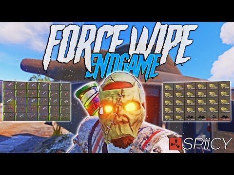 RUST FORCE WIPE to ENDGAME // Progression, Raids & PvP