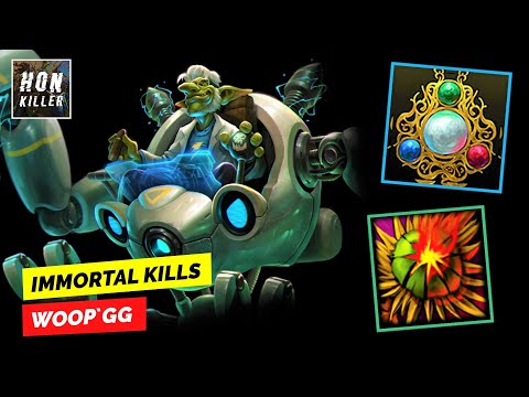 HoN Doctor Repulsor ICON OF THE GODDESS with HELLFLOWER