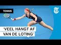 ‘Dak dicht bij Australian Open slecht voor Bertens’