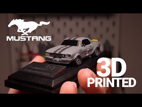 Ford Mustang '65 | DIY Full Build | 3D Printed ( Not a Hotwheels Customs )