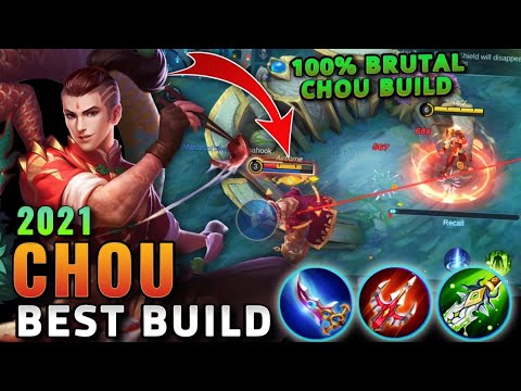 Chou Best Build 2021 | Top 1 Global Chou Build | Chou Build, Emblem, Spell & Gameplay - MLBB