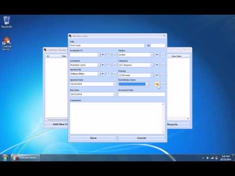 Customer Service Database Software