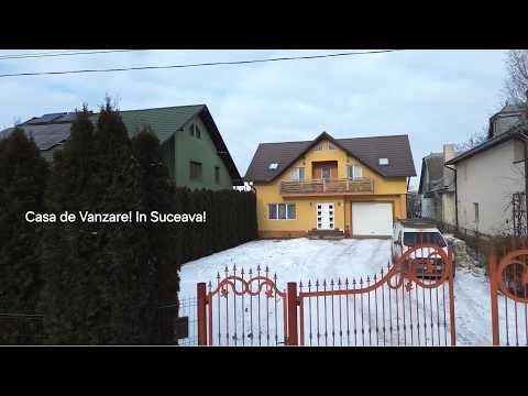 Casă de vânzare în Suceava | 154 mp | Teren 624 mp | Garaj | Mobilată si Utilată | Comision 0% — Video