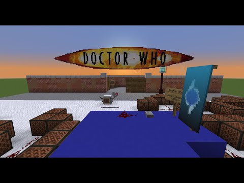 The Noteblock Lizard - Doctor Who Theme [Minecraft Noteblocks]