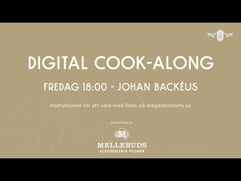 Digital Cook-along med Johan Backéus