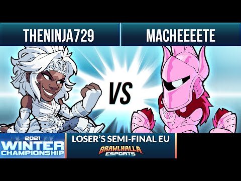 TheNinja729 vs Macheeeete - Loser's Semi-Final - Winter Championship 2021 - EU 1v1