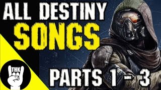 Destiny Rock Rap Songs Parts 1- 3 | TEAMHEADKICK