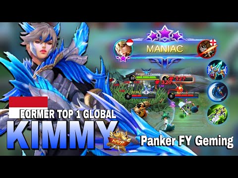 17 Kill + Maniac Kimmy Frost Wing 100% Totally Broken | Top1 Global Kimmy by Panker FY Geming - MLBB