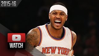 Carmelo Anthony - Kristaps Porzingis - New York Knicks