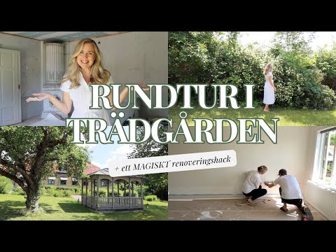 MALMGÅRDENS TRÄDGÅRD 🌿 | Rundtur & mitt bästa budgethack för renovering!