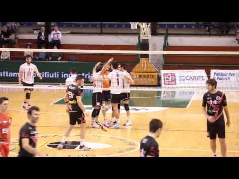 Volley B2 M K.A. Group Carife 4 Torri Ferrara vs Fanton Modena 3 - 1