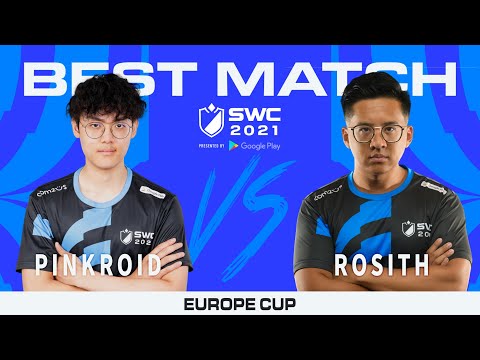 PINKROID vs ROSITH | BEST MATCH | EUROPE CUP | Summoners War