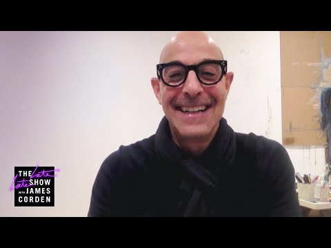 斯坦利-圖奇在網上喚起大能量 (Stanley Tucci Evokes Big Energy Online)