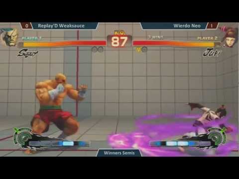 Fenway Fight Series SSF4AE2012: Replay'D Weaksauce Vs. WeirdoNeo