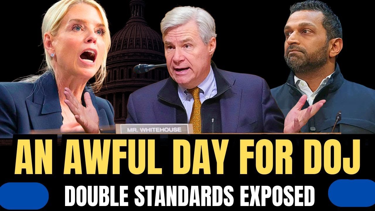 Whitehouse Exposes Unequal Accountability at DOJ After Bondi Testimony