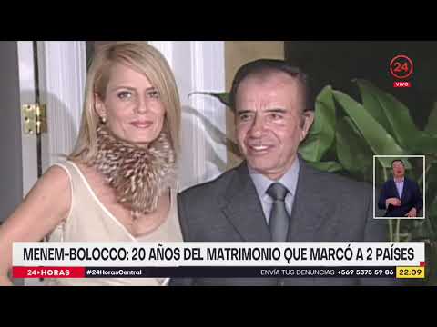 Menem-Bolocco: 20 años del matrimonio que marcó a dos países