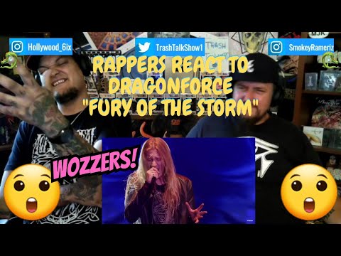 Rappers React To Dragonforce "Fury Of The Storm"!!! (Live In Japan)