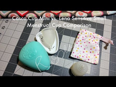 Casco Cup Mini vs. Lena Sensitive Small (Menstrual Cup Comparison)