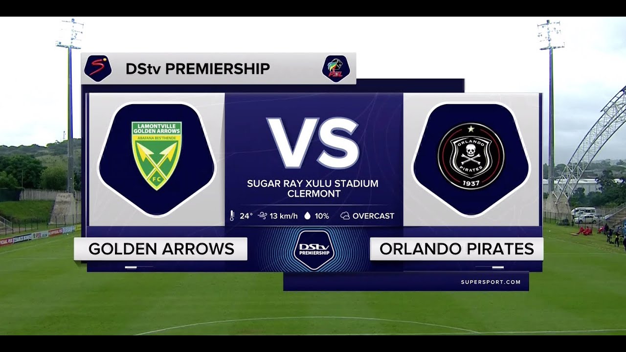 DStv Premiership | Golden Arrows v Orlando Pirates | Highlights - YouTube