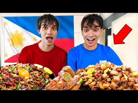 Trying FILIPINO FOOD for the First Time!
