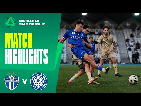 South Melbourne v Sydney Olympic | Highlights | 2025 Australian Championship Round 1