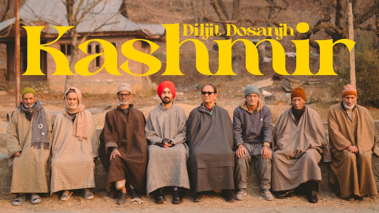 Diljit Dosanjh in Kashmir