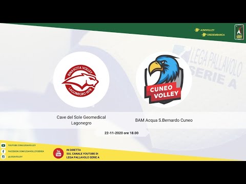 22-11-2020 #A2MVolley: Cave del Sole Geomedical Lagonegro - BAM Acqua S.Bernardo Cuneo