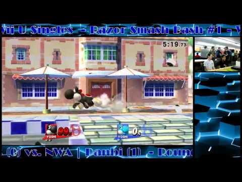 Razor Smash Bash #1 - Wii U Singles - Round 5 Set BH