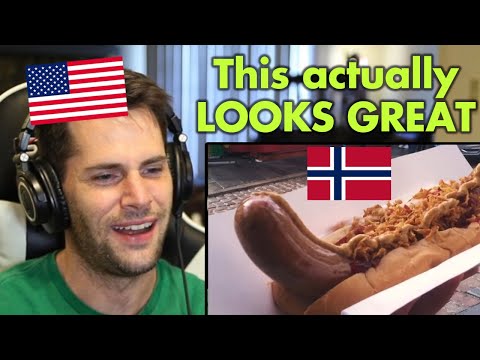 American Reacts to 6 MUST TRY Foods in Bergen, Norway