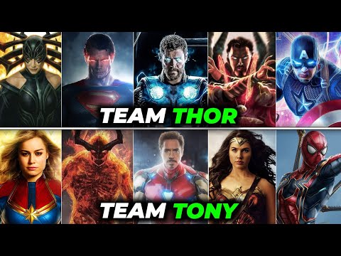 Team Thor VS Team Iron Man in Hindi | SUPERHERO STUD10S