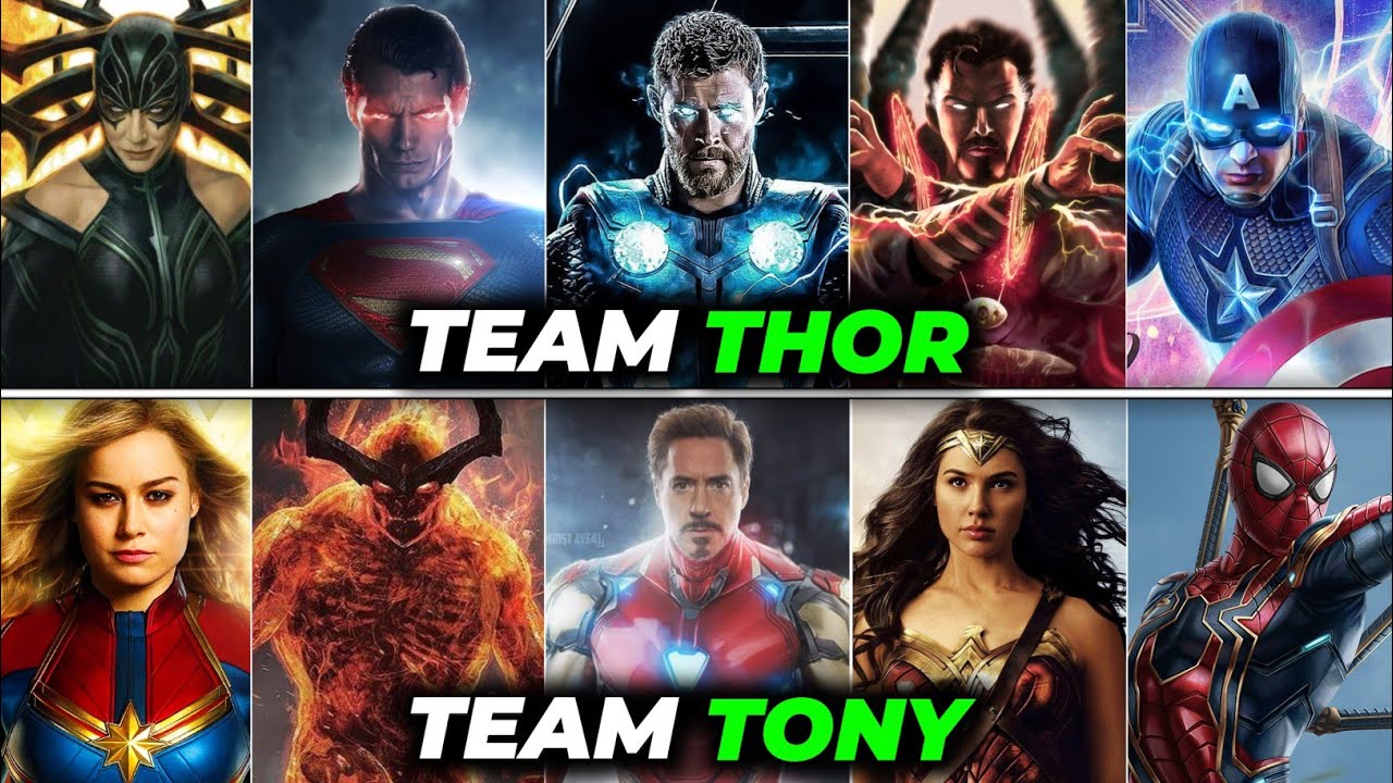 Team Thor VS Team Iron Man in Hindi | SUPERHERO STUD10S