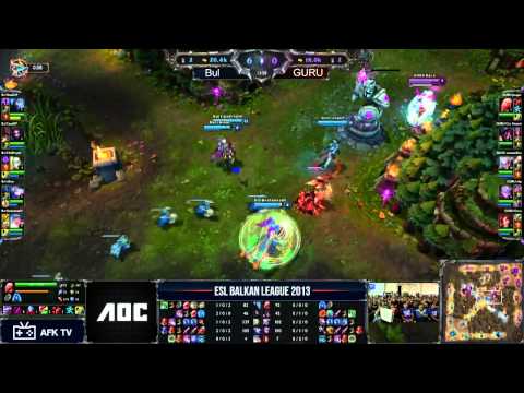 Bulgaria's Finest vs GURU - League of Legends - ON! Fest 2013