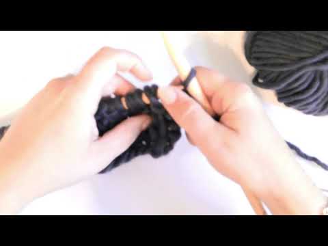The Fisherman Rib Double Decrease Third Piece Tutorials