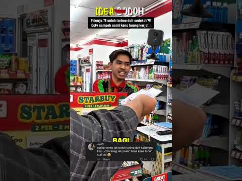 CASHlER 7E RIMAS LAKI PAKS4 TERIMA DUIT SEDEKAH 