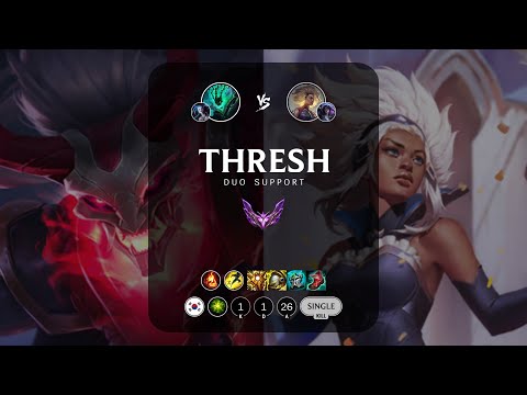 Thresh Support vs Rell - KR Master Patch 13.6