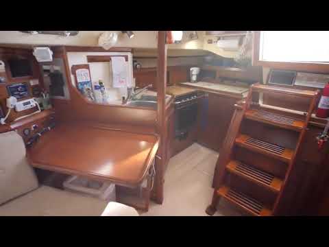 1990 38’  Island Packet for sale by Edwards Yacht Sales