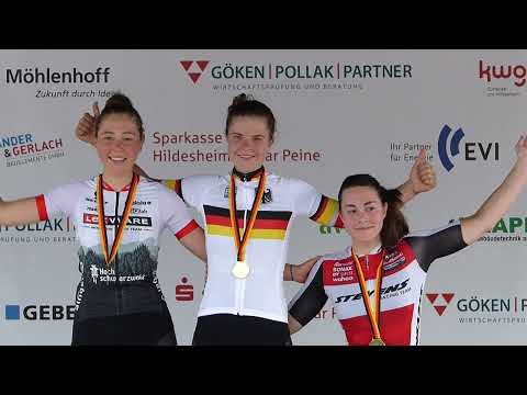 19.06.2022 Bad Salzdetfurth - Deutsche Meisterschaft MTB XCO - Siegerehrung Frauen