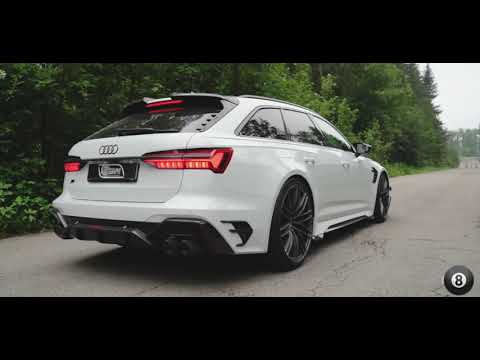 BEAST!2020 2021 AUDI RS6-R AVANT ABT-740HP-IN DETAIL