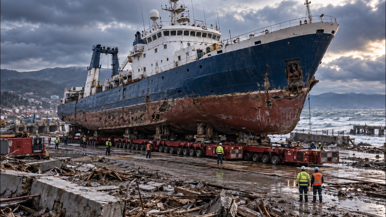 Saving a $62M Vessel After a Devastating Tsunami